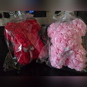 Valentines rose bears